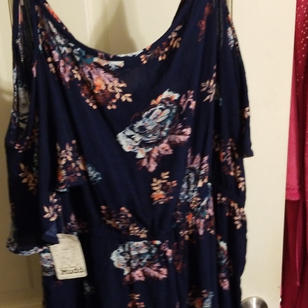 Cold shoulder  romper